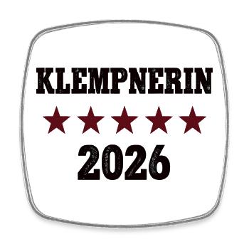Klempnerin Beruf Ausbildung Lehre Klempnerei 2026 - Viereckiger Kühlschrankmagnet - Weiß - Vorne