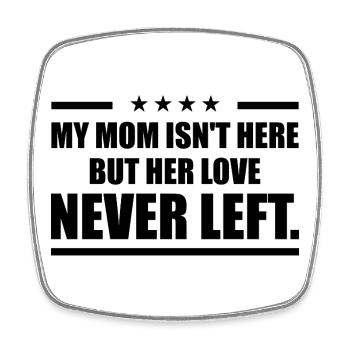 L'Amour de ma Maman : Hommage et Souvenir - Magnet carré - blanc - Devant