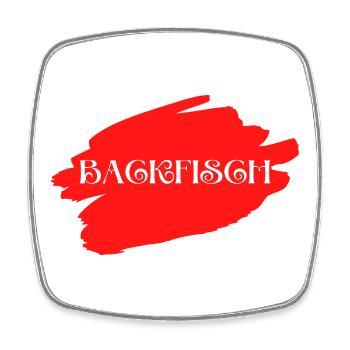 Backfisch - Vocabulaire - Mots oubliés - Magnet carré - blanc - Devant