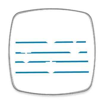 Anchor Northern Germany Sailor Sailor Captain - Square fridge magnet - white - Front