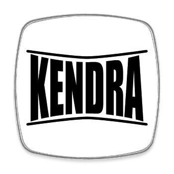 t-shirt Kendra t-shirt gift idea - Square fridge magnet - white - Front