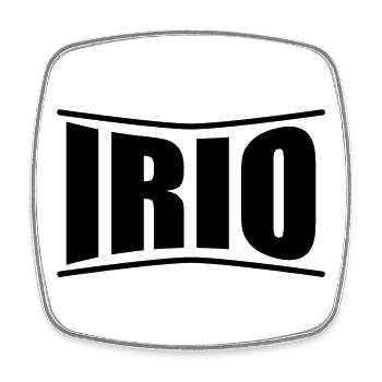 name t-shirt Irio t-shirt gift idea - Square fridge magnet - white - Front