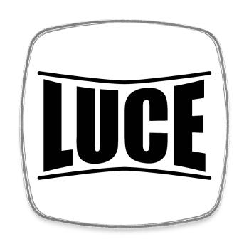 t-shirt T-shirt light gift idea - Square fridge magnet - white - Front