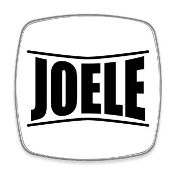 nom du t-shirt Joele idée cadeau t-shirt - Magnet carré - blanc - Devant