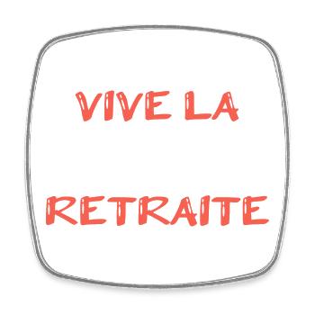 RETIREMENT. RETIREMENT. RETIRED. RETIREMENT - Square fridge magnet - white - Front