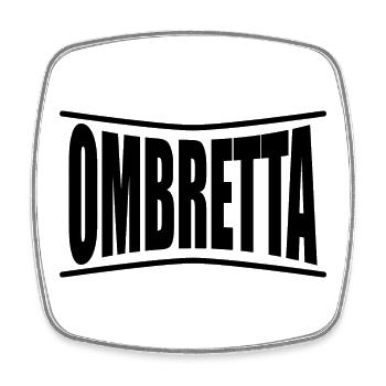 t-shirt Ombretta t-shirt gift idea - Square fridge magnet - white - Front