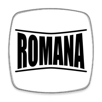 Romana t-shirt t-shirt idée cadeau - Magnet carré - blanc - Devant
