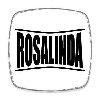 t-shirt Rosalinda t-shirt gift idea - Square fridge magnet - white - Front