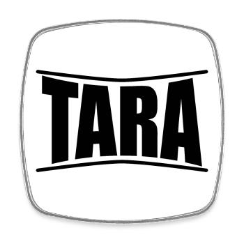 t-shirt Tara t-shirt idée cadeau - Magnet carré - blanc - Devant