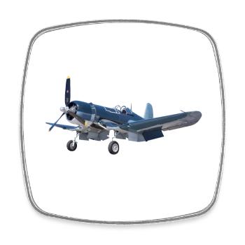 F4U Corsair - Square fridge magnet - white - Front