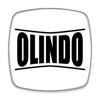 t-shirt Olindo t-shirt gift idea - Square fridge magnet - white - Front