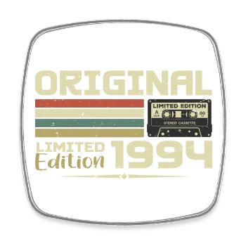 Retro 1994 Birthday Gift Born in 1994 Original - Square fridge magnet - white - Front