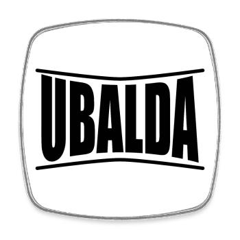 Idée cadeau t-shirt ubalda t-shirt - Magnet carré - blanc - Devant