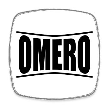 Omero t-shirt t-shirt gift idea - Square fridge magnet - white - Front