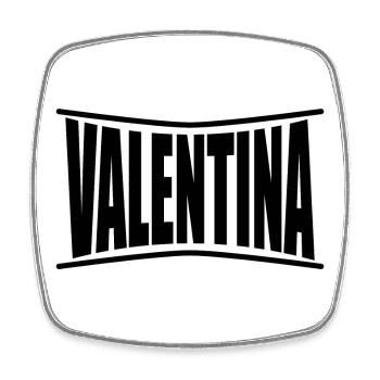 Idée cadeau t-shirt t-shirt Valentin - Magnet carré - blanc - Devant