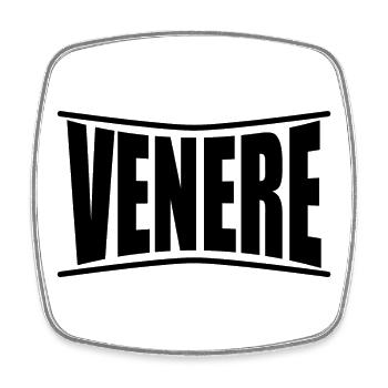 Venere T-Shirt T-Shirt Geschenkidee - Viereckiger Kühlschrankmagnet - Weiß - Vorne