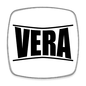 Echte T-Shirt T-Shirt Geschenkidee - Viereckiger Kühlschrankmagnet - Weiß - Vorne