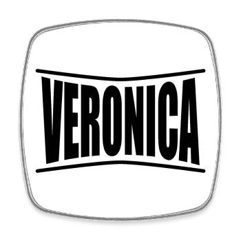 Veronica t-shirt t-shirt idée cadeau - Magnet carré - blanc - Devant