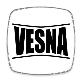 Vesna t-shirt t-shirt idée cadeau - Magnet carré - blanc - Devant