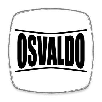 Osvaldo t-shirt t-shirt gift idea - Square fridge magnet - white - Front
