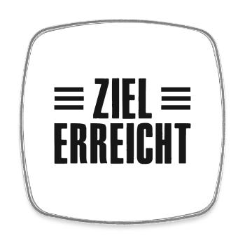 Erfolg Spruch für Gründer Unternehmer Startup - Viereckiger Kühlschrankmagnet - Weiß - Vorne