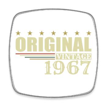 1967 Anniversaire 1967 - Magnet carré - blanc - Devant