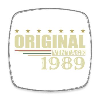 1989 Birthday 1989 - Square fridge magnet - white - Front