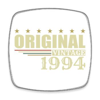 1994 Geburtstag - 1994 - Viereckiger Kühlschrankmagnet - Weiß - Vorne