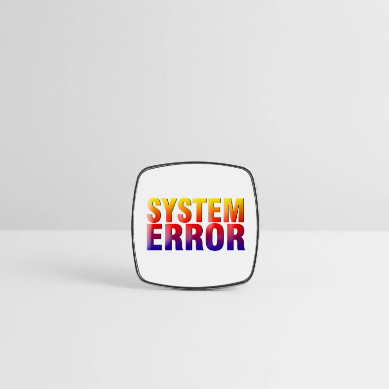 Square fridge magnet