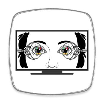 STOP WATCHING TV - geek & scifi - Magnet carré - blanc - Devant