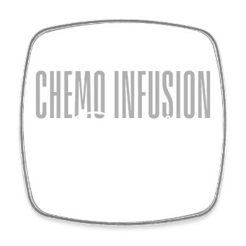 Chemo Infusion Squad – Supportive Cancer Care Team - Square fridge magnet - white - Front