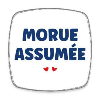 Cod assumed: Sea humour - Square fridge magnet - white - Front