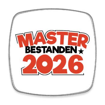 Master 2026 Master's Degree Doctorate Graduation - Square fridge magnet - white - Front