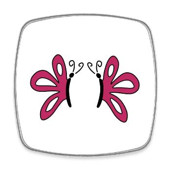Cadeau pour la fête des mères : Idée de cadeau pour la fête des mères - Magnet carré - blanc - Devant