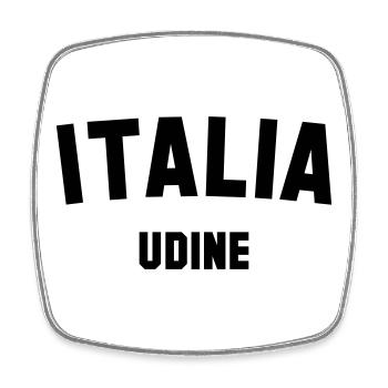 UDINE Italia Italie Italien - Magnet carré - blanc - Devant