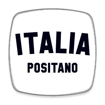 POSITANO Italia Italien Italie - Magnet carré - blanc - Devant