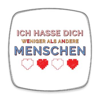 Valentinstag Jahrestag Hochzeitstag Humor lustig - Viereckiger Kühlschrankmagnet - Weiß - Vorne