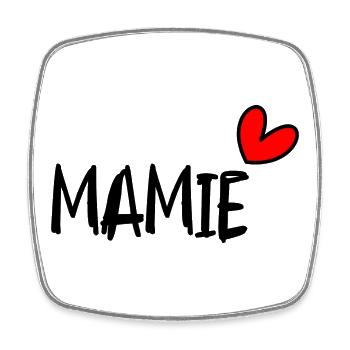 CHRISTMAS. YEAR. ANNIVERSARY. RETIREMENT. DAD. MAMAM. - Square fridge magnet - white - Front