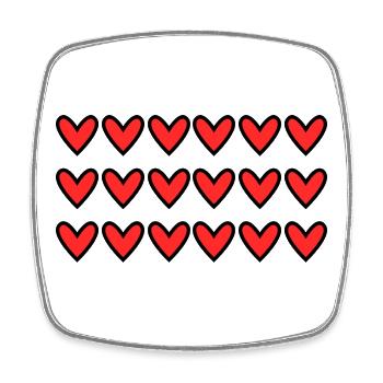 100. 100 YEARS. 100th ANNIVERSARY. 100 BIRTHDAY - Square fridge magnet - white - Front