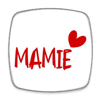 GRANNY. GRANDMA. MOTHER'S DAY. HAPPY BIRTHDAY - Square fridge magnet - white - Front
