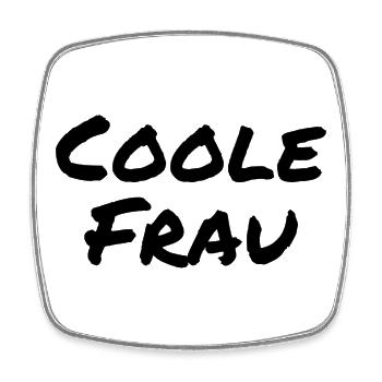 Cool Woman Funny Saying - Square fridge magnet - white - Front