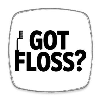 Dental Professional Life Clinical Team  - Square fridge magnet - white - Front