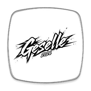 Journeyman 2026 - Square fridge magnet - white - Front