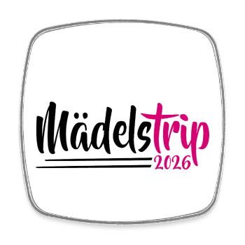 Girl Trip 2026 Gir des filles Strip des filles Strip des filles - Magnet carré - blanc - Devant