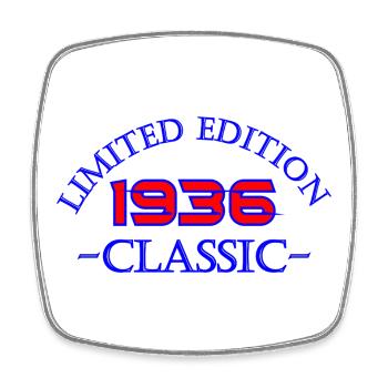 Édition Limitée Classique 1936 - Magnet carré - blanc - Devant