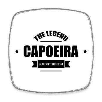 Capoeira la Légende - Magnet carré - blanc - Devant