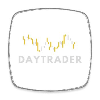 Trader - Trading Börse Aktien - Viereckiger Kühlschrankmagnet - Weiß - Vorne