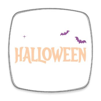 Ceci Est Mon Costume Halloween - Magnet carré - blanc - Devant