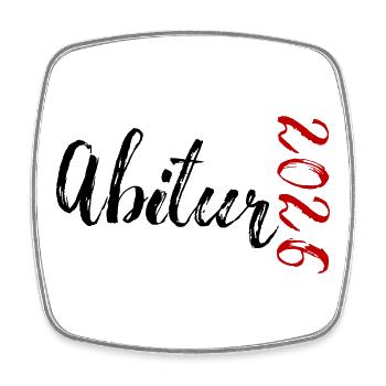 Abitur 2026 - Square fridge magnet - white - Front