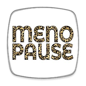 Femmes ménopausées - Magnet carré - blanc - Devant